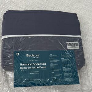 King size Bamboo Sheet Set in deep steel  Grey !